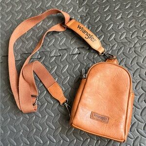 Wrangler Tan Crossbody Bag